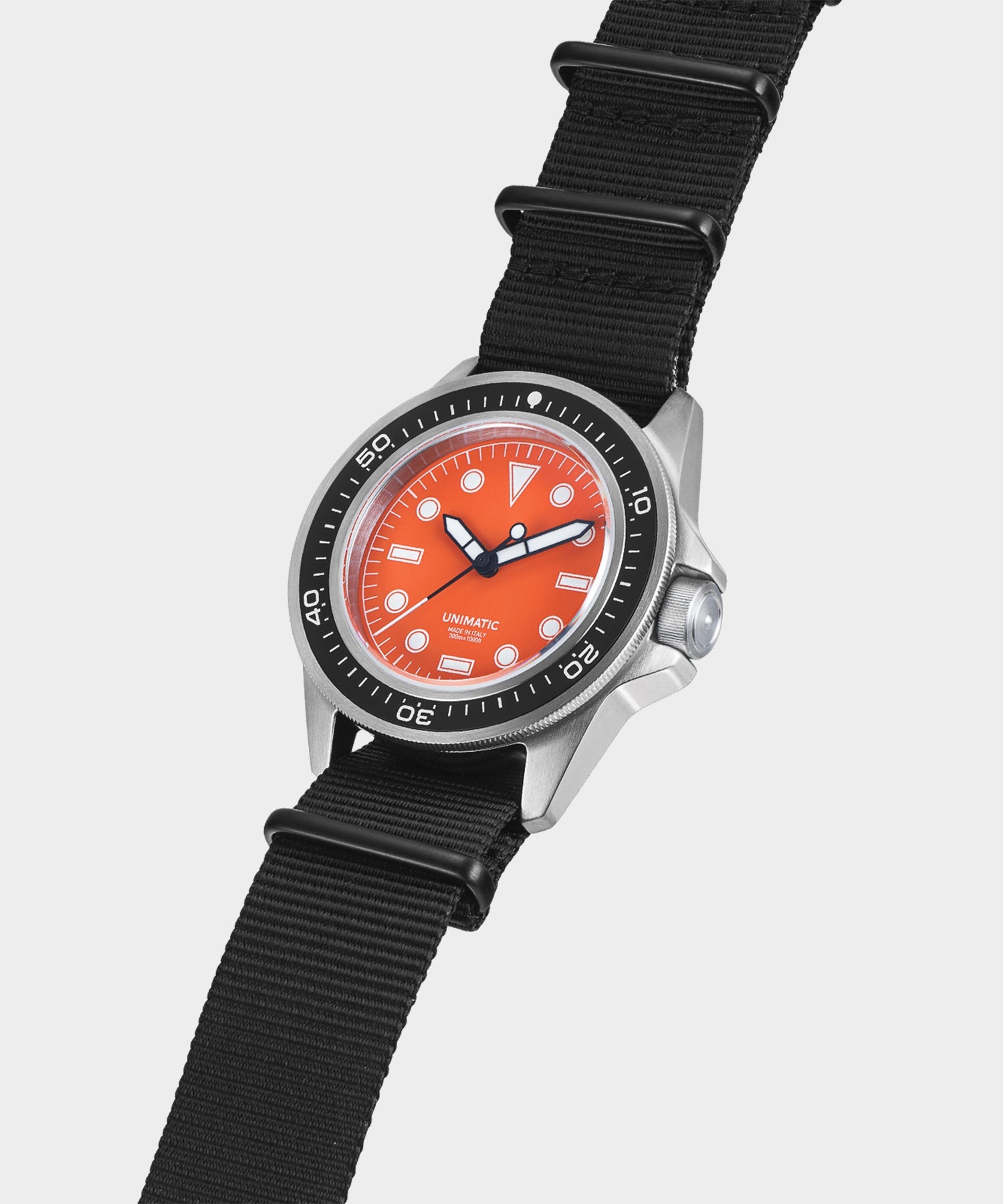Todd Snyder Unimatic U1-PD3 ProDiver Modello Uno Watch in Orange Orange