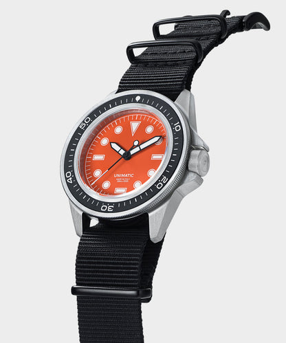 Todd Snyder Unimatic U1-PD3 ProDiver Modello Uno Watch in Orange Orange