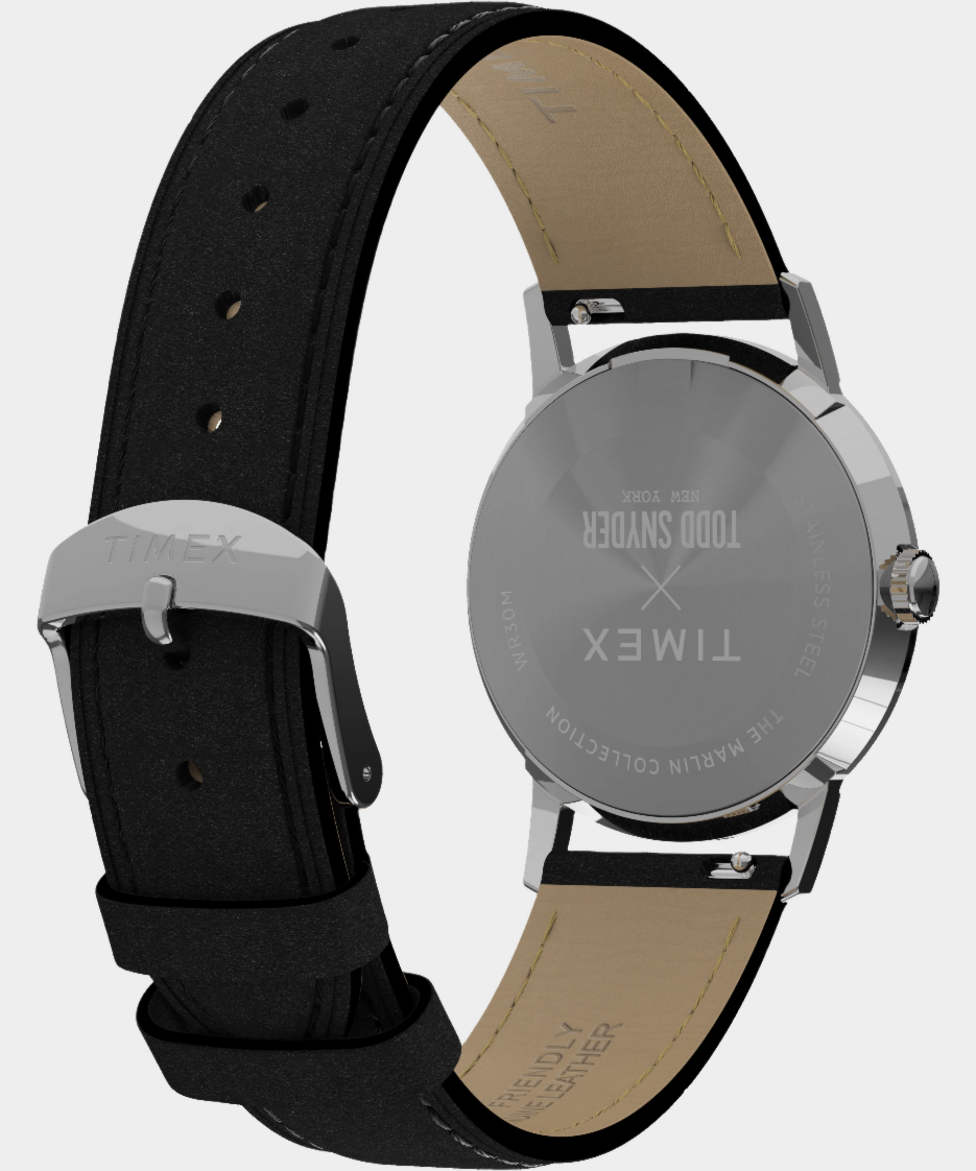 Todd Snyder Timex X Todd Snyder Dylan Watch in Black Black