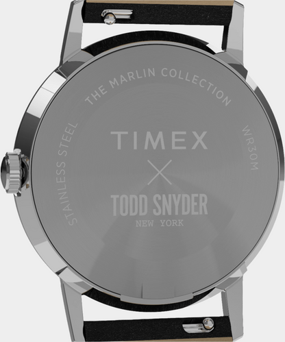Todd Snyder Timex X Todd Snyder Dylan Watch in Black Black