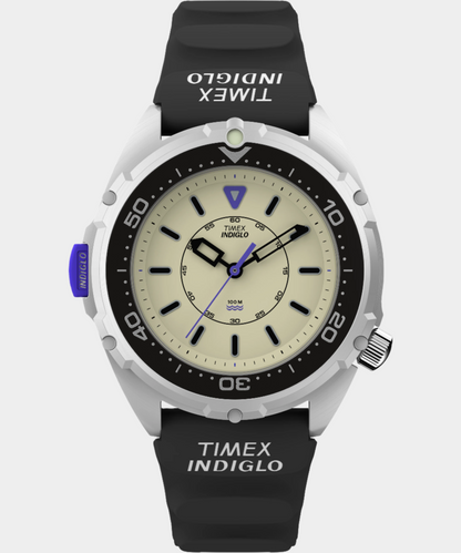 Todd Snyder Timex x Dimepiece 36mm Silicone Strap Watch Black