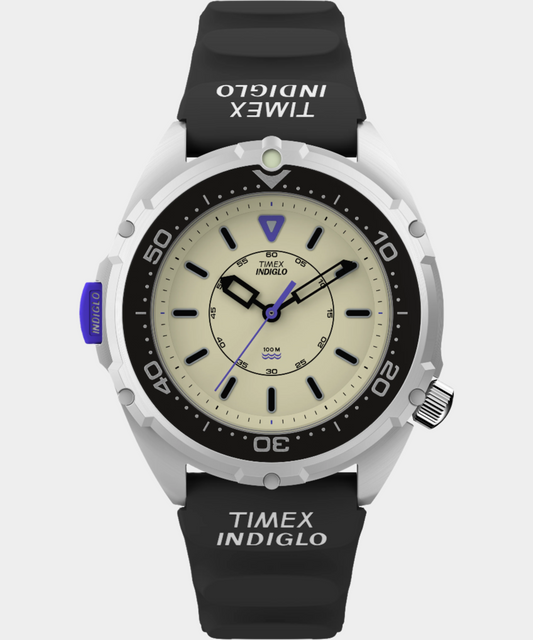 Todd Snyder Timex x Dimepiece 36mm Silicone Strap Watch Black