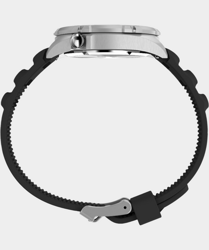 Todd Snyder Timex x Dimepiece 36mm Silicone Strap Watch Black