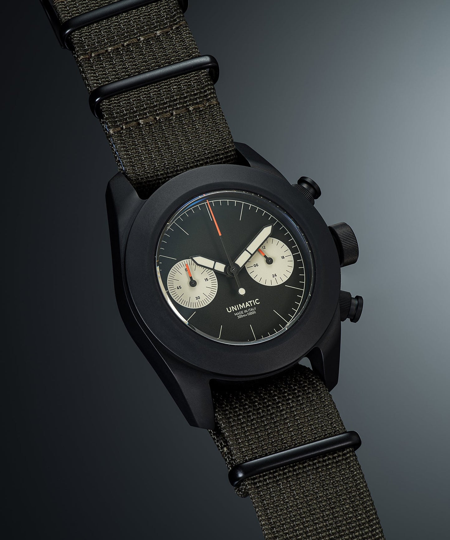 Todd Snyder Todd Snyder X Unimatic Modello Tre Watch Olive