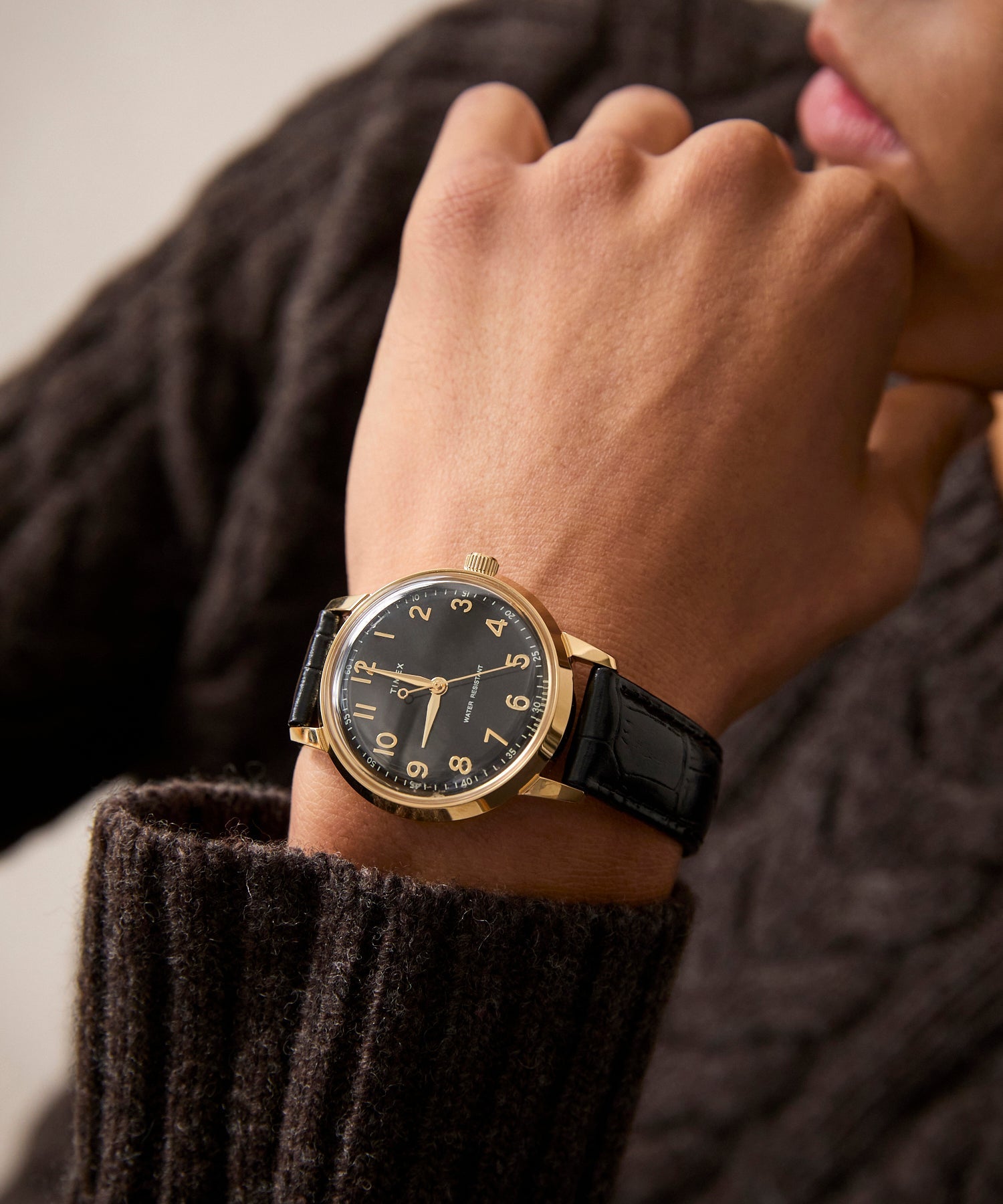 Todd Snyder Todd Snyder x Timex The Black Marlin Watch Black