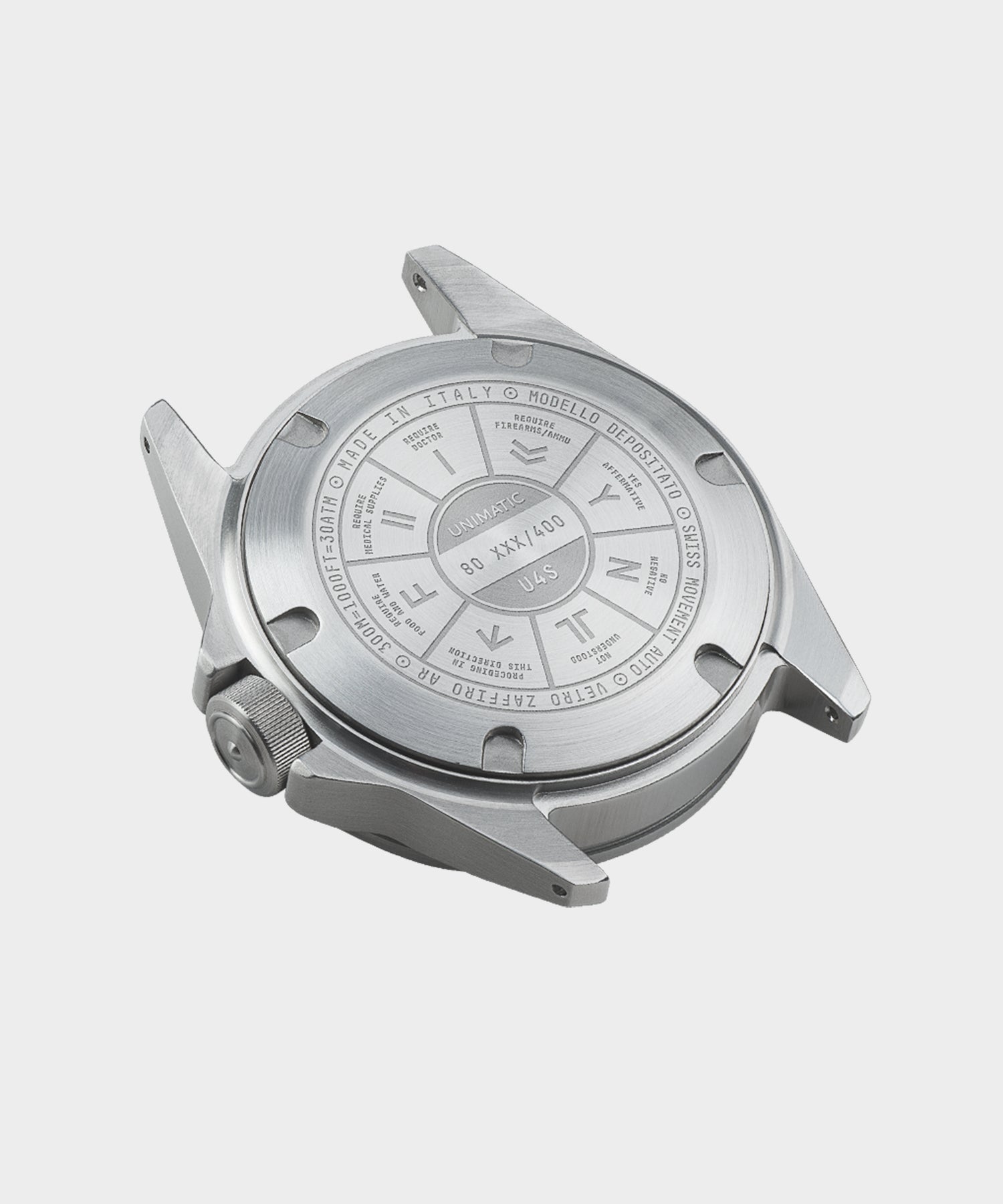 Todd Snyder Unimatic U4S Classic Military Watch in Olive with silver dial Olive