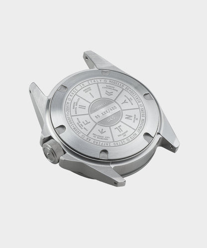 Todd Snyder Unimatic U4S Classic Military Watch in Olive with silver dial Olive