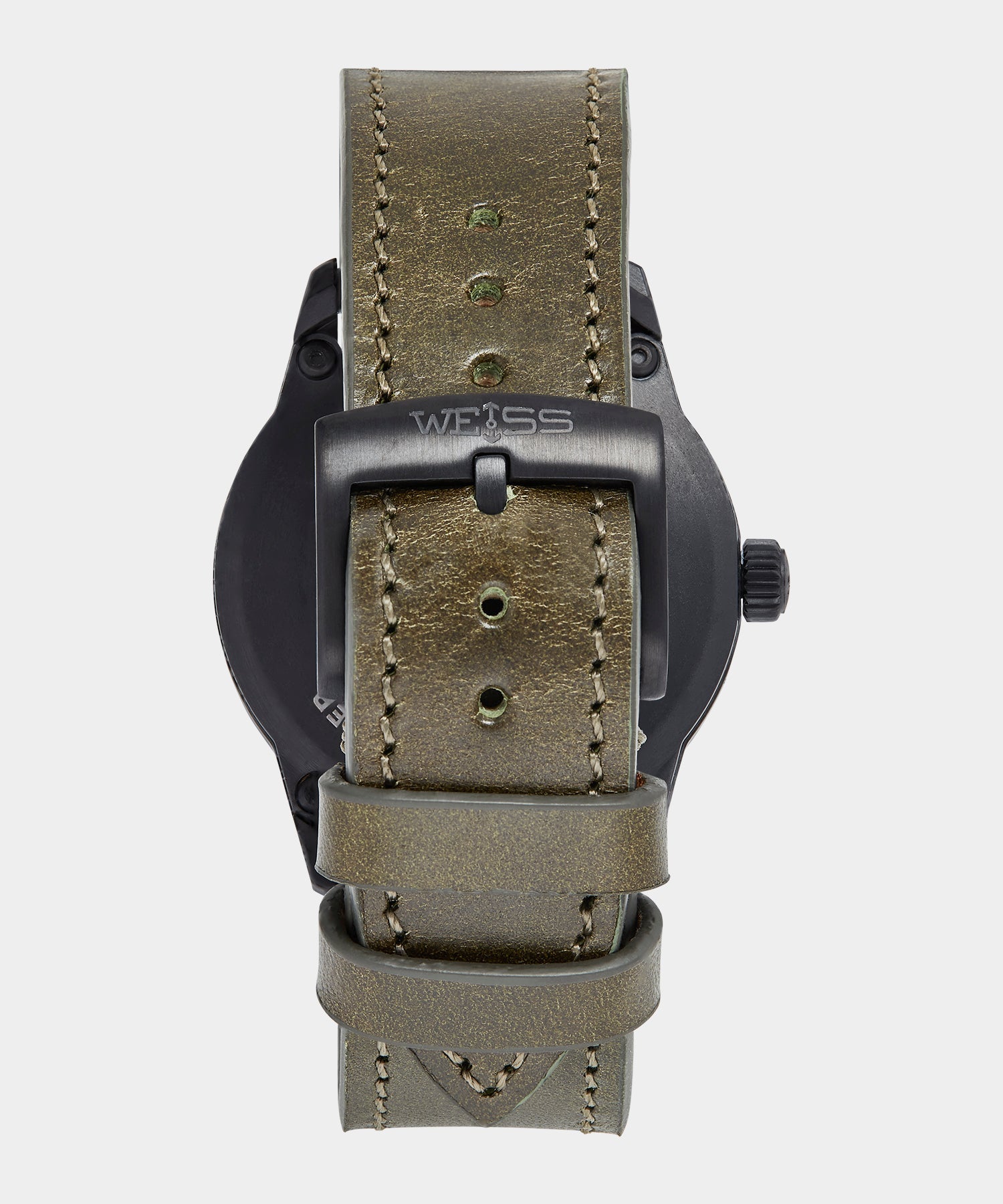 Todd Snyder Todd Snyder x Weiss Watch Company 38MM Standard Issue Watch in Forest Olive