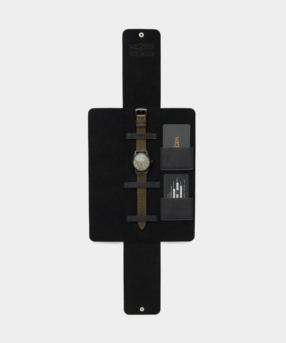 Todd Snyder Todd Snyder x Weiss Watch Company 38MM Standard Issue Watch in Forest Olive