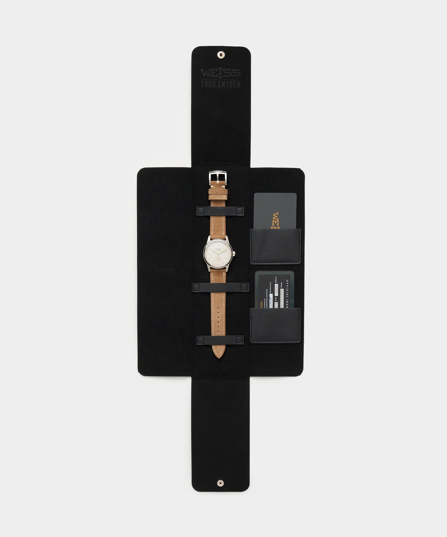 Todd Snyder Todd Snyder x Weiss Watch Company 38MM Standard Issue Watch in Sand St Tan