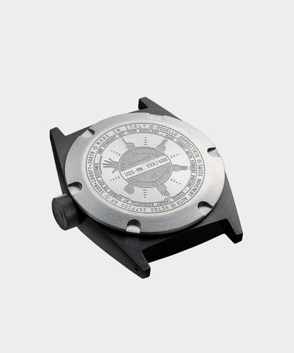 Todd Snyder Unimatic U2S Black DLC Field watch Black