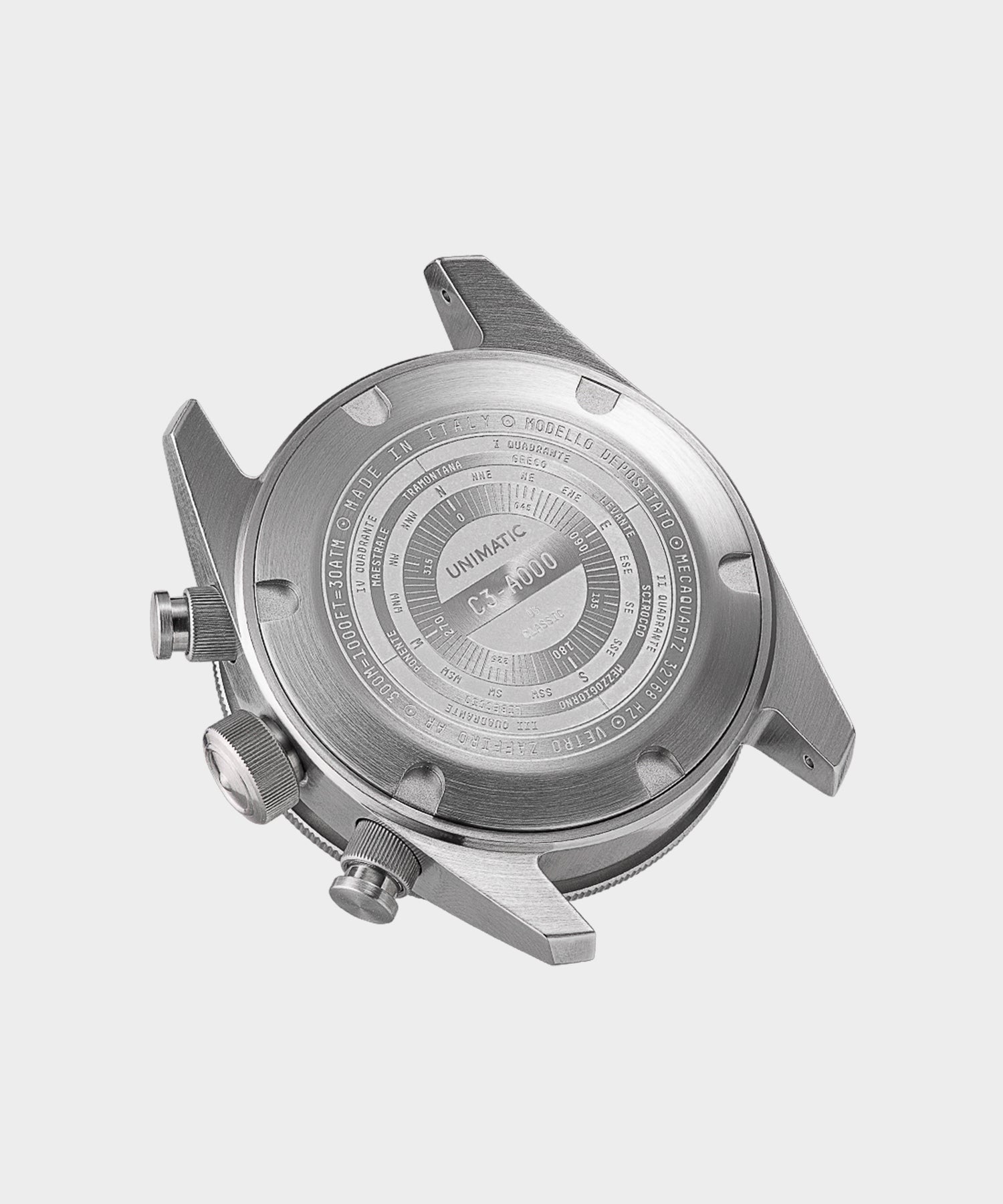 Todd Snyder Unimatic U3 Classic Chrono Watch Black
