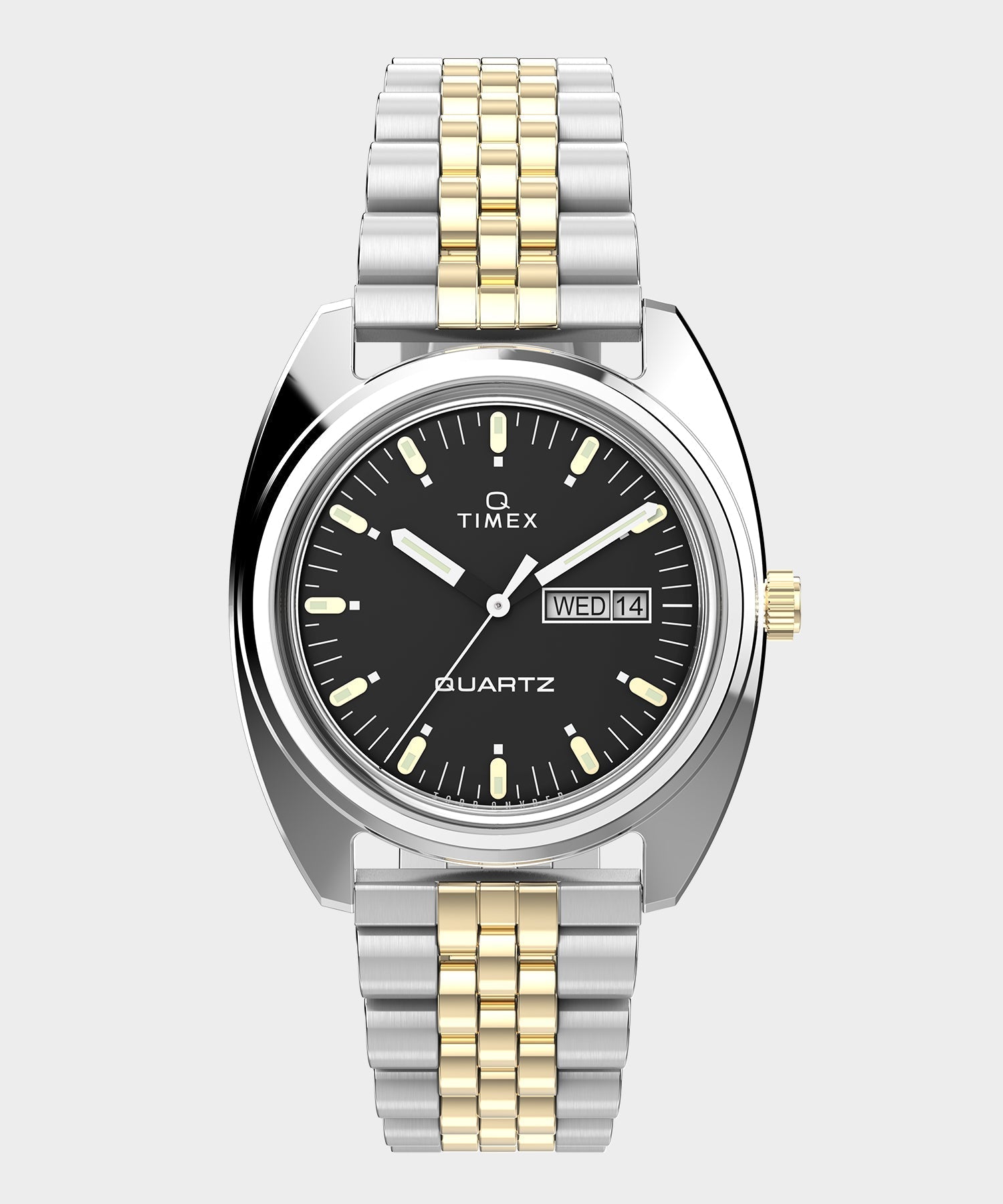 Todd Snyder Todd Snyder x Timex Q 1978 Two-Tone Silver