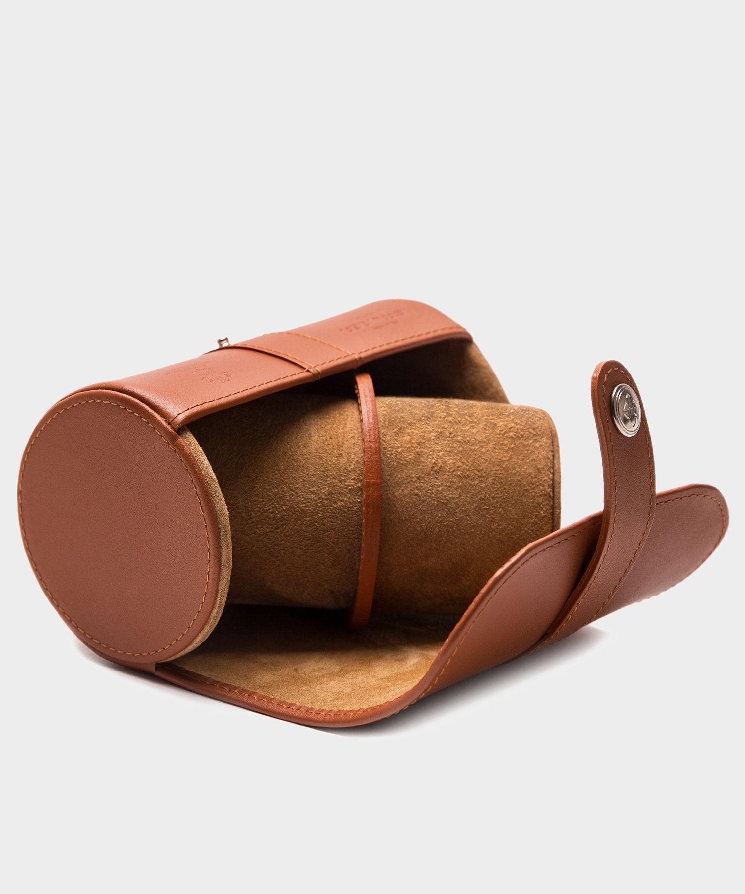Todd Snyder Ettinger Double Watch Roll in Tan Leather Tan