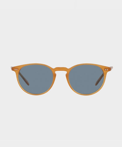 Todd Snyder Oliver Peoples Riley Sunglasses in Semi Matte Amber Tortoise Multi