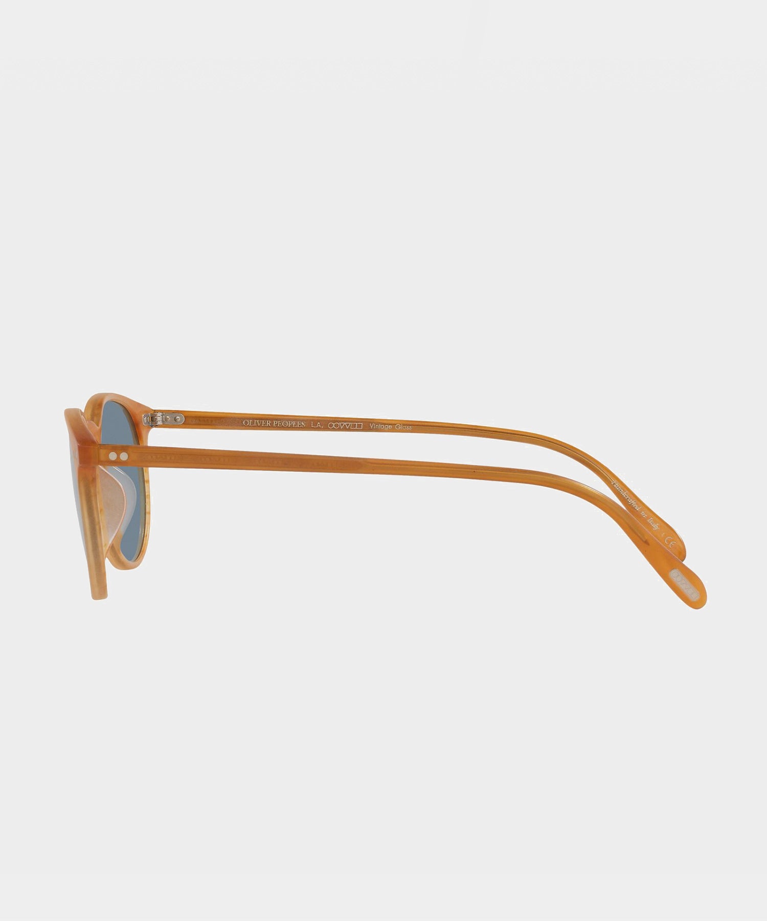 Todd Snyder Oliver Peoples Riley Sunglasses in Semi Matte Amber Tortoise Multi