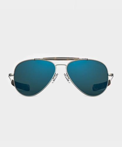 Todd Snyder Randolph X Todd Snyder Sportsman 61MM in Gunmetal Silver Grey
