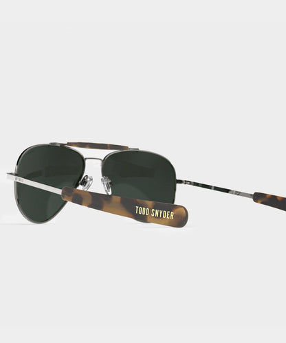 Todd Snyder Randolph X Todd Snyder Sportsman 61MM in Gunmetal Silver Grey