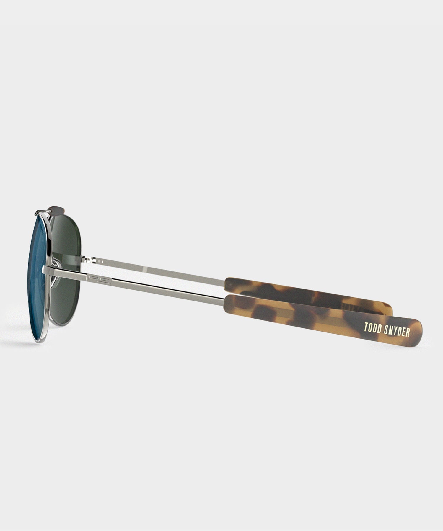 Todd Snyder Randolph X Todd Snyder Sportsman 61MM in Gunmetal Silver Grey
