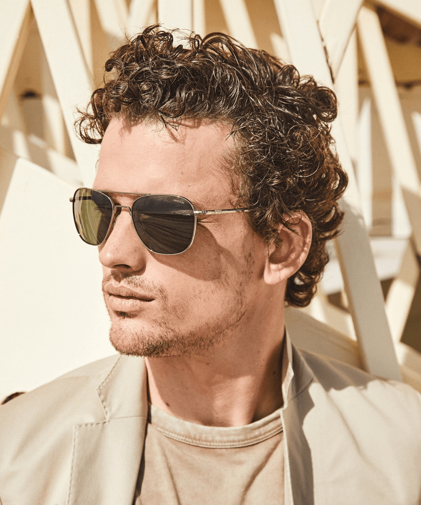 Todd Snyder Randolph x Todd Snyder Aviator in Military Olive 58 MM Olive