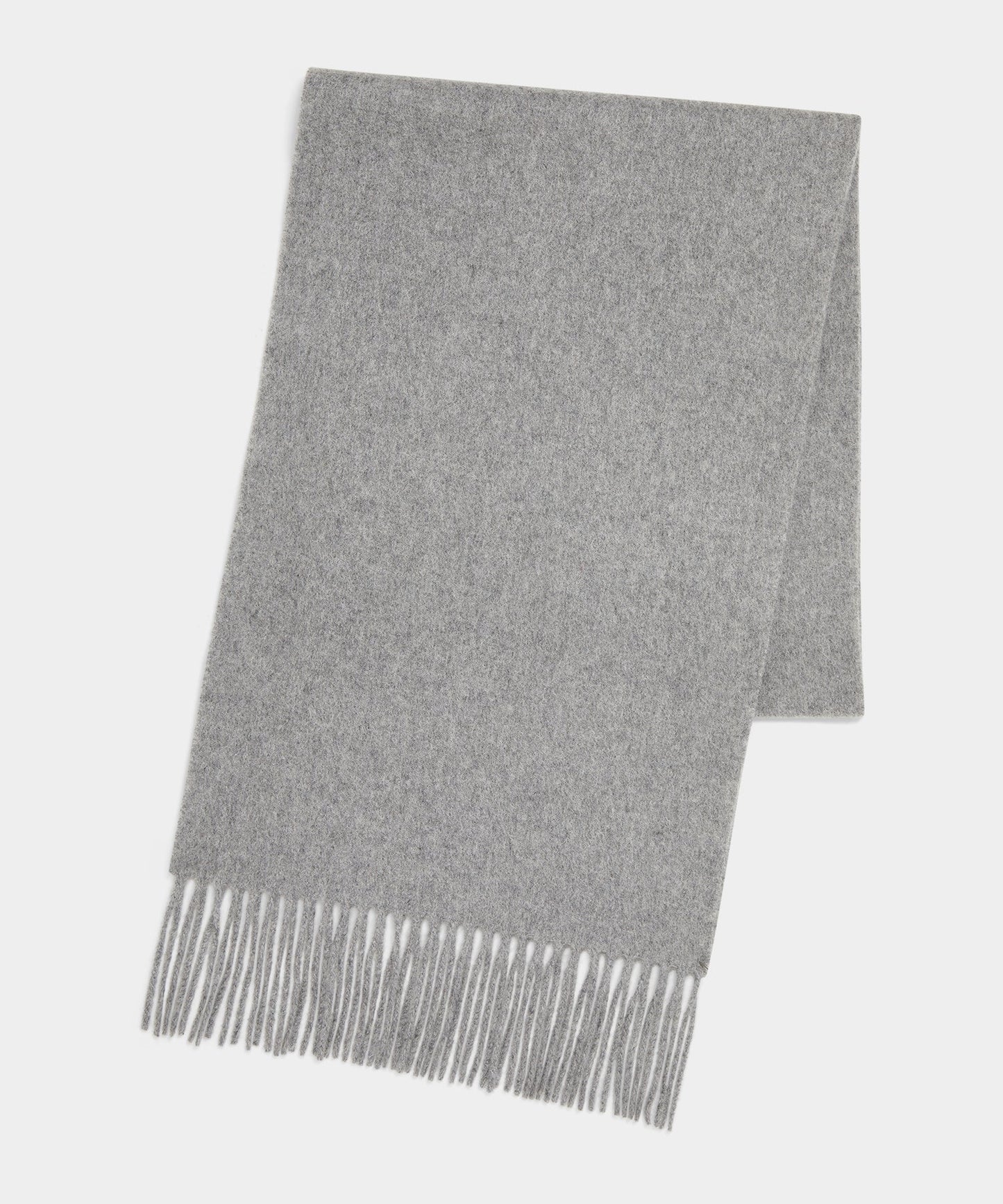 Todd Snyder Brushed Cashmere Scarf in Charcoal Charcoal