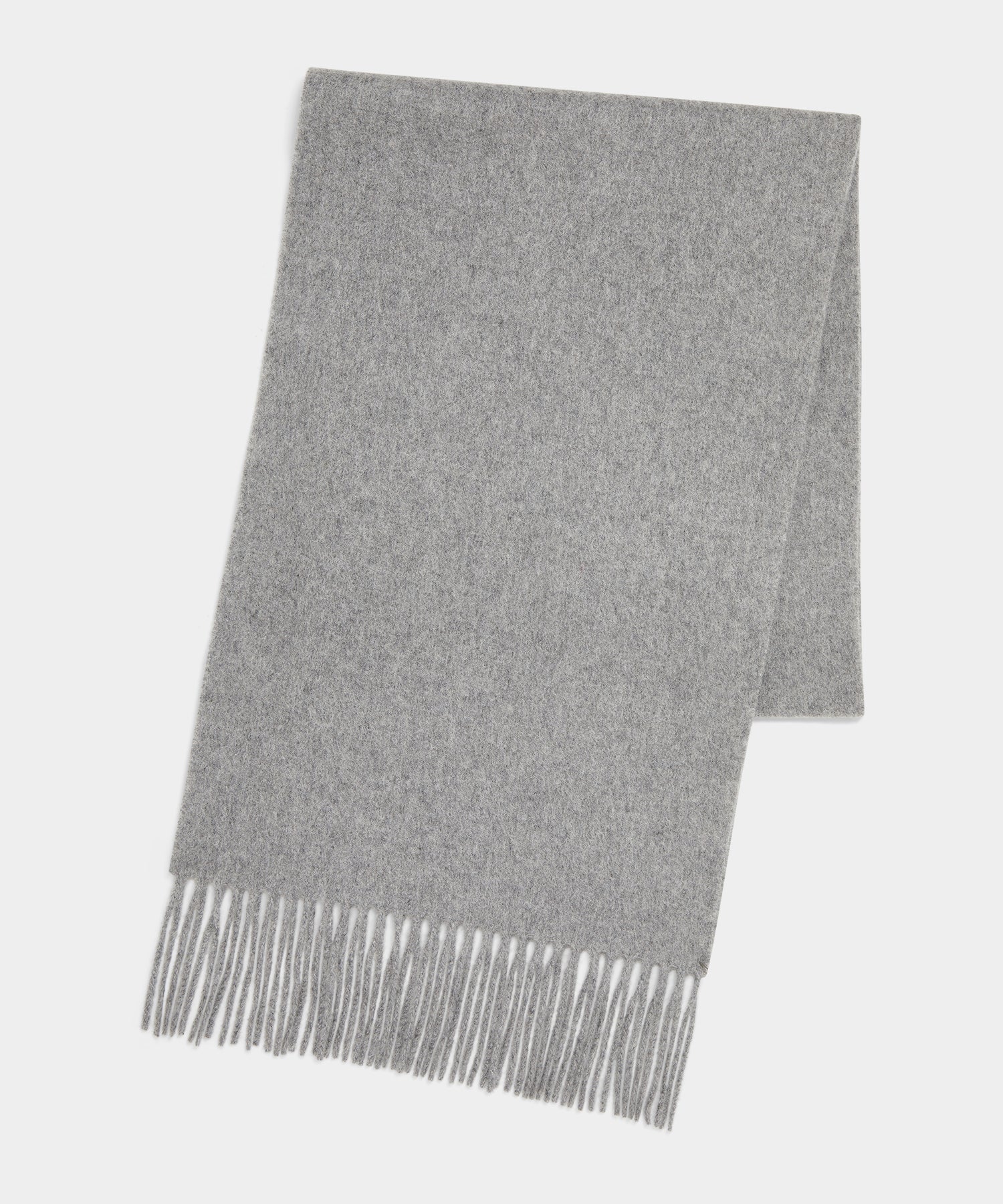 Todd Snyder Brushed Cashmere Scarf in Charcoal Charcoal