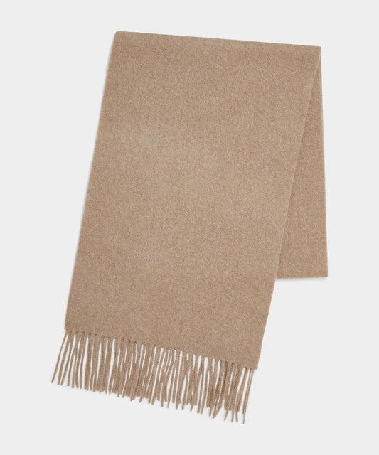 Todd Snyder Brushed Cashmere Scarf in Taupe Taupe