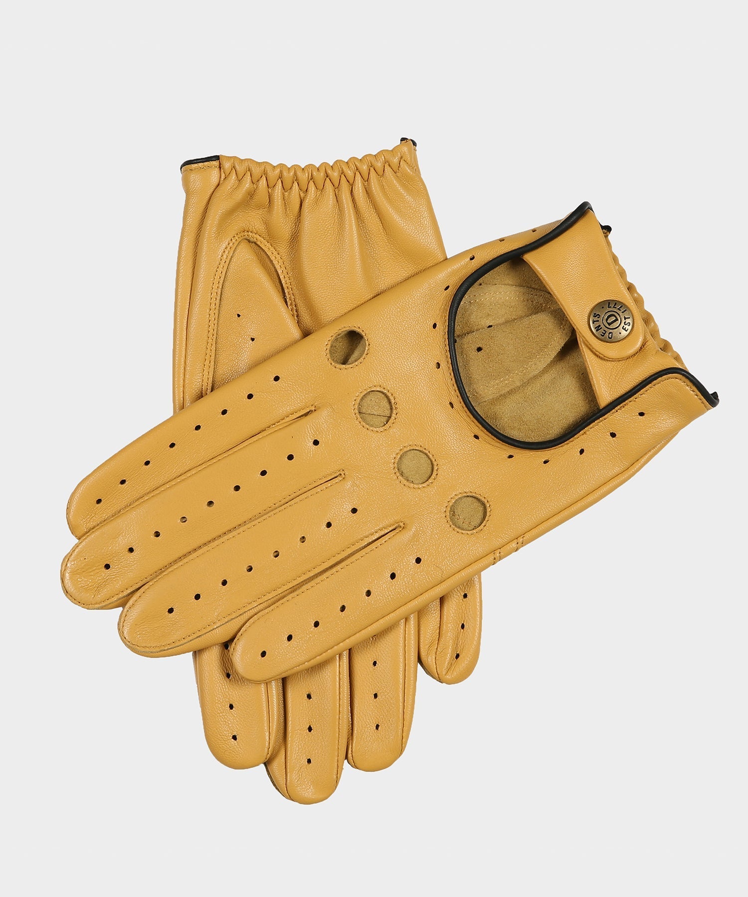 Todd Snyder Dents Delta Leather Driving Glove in Cork CORK