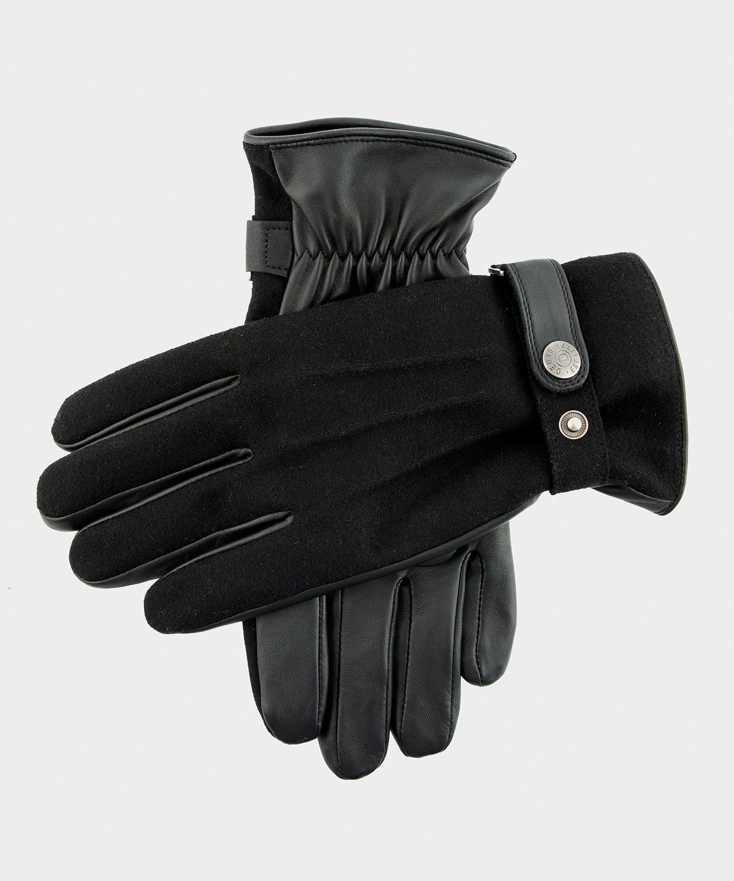Todd Snyder Dents Guildford Flannel Glove in Black Black