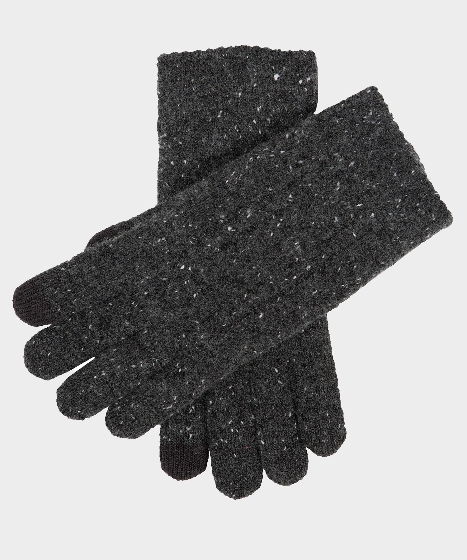 Todd Snyder Dents Lacock Donegal Glove in Charcoal Charcoal