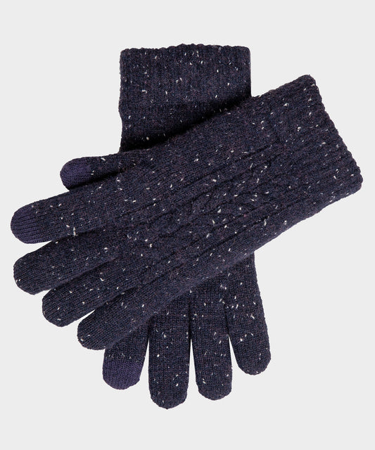 Todd Snyder Dents Lacock Donegal Glove in Navy Navy