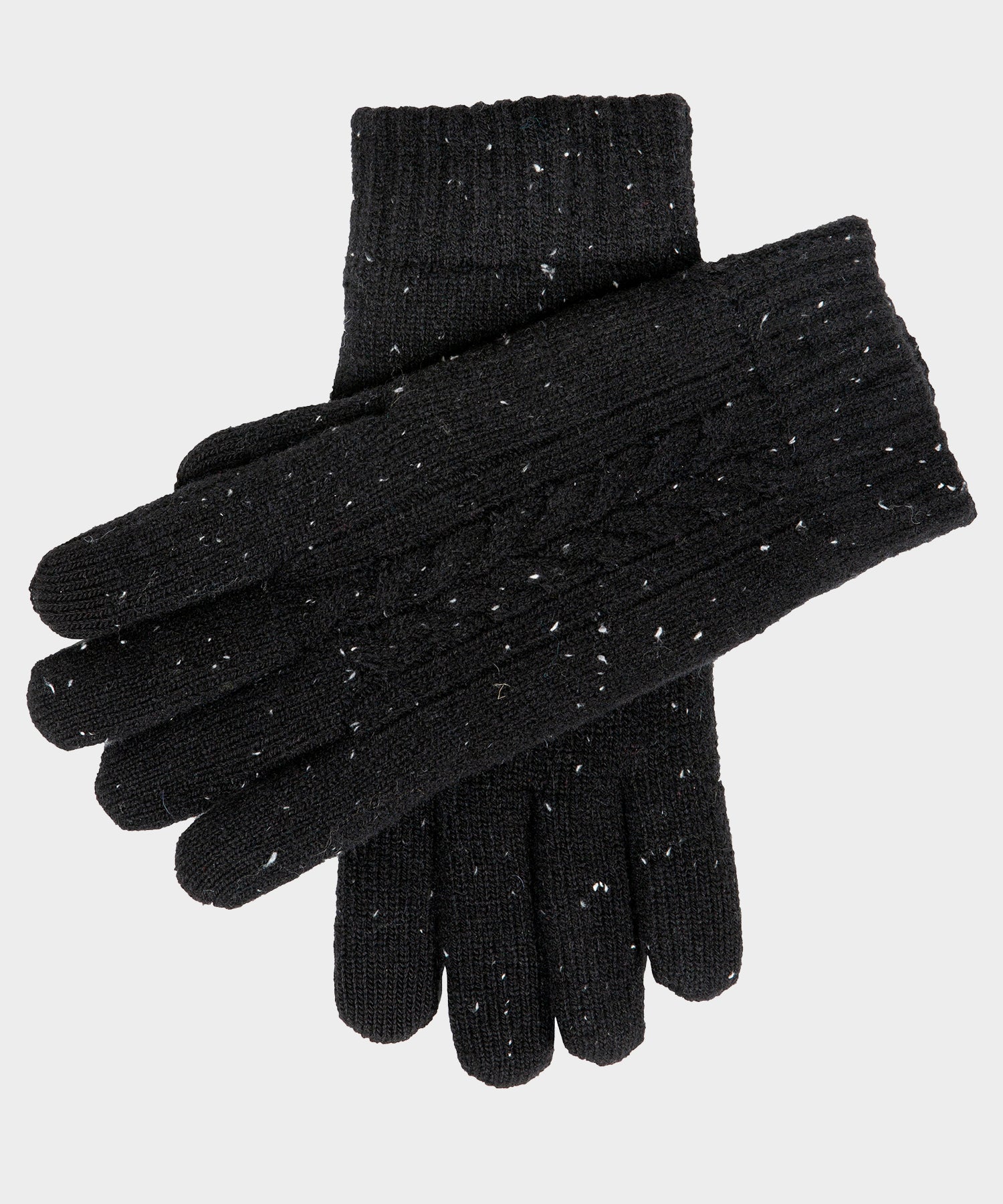 Todd Snyder Dents Lacock Donegal Glove in Black Black