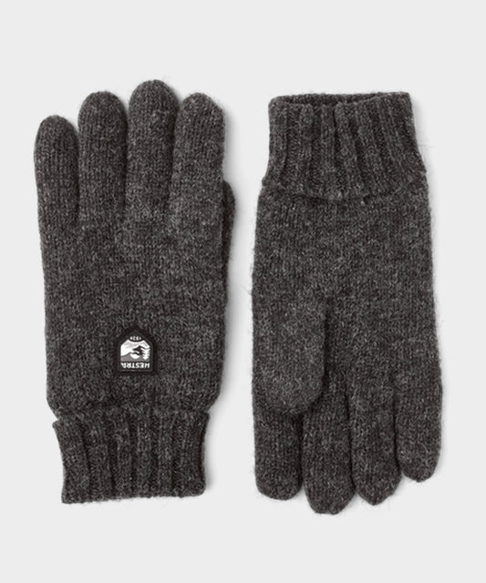 Todd Snyder Hestra Basic Wool Glove in Charcoal Grey