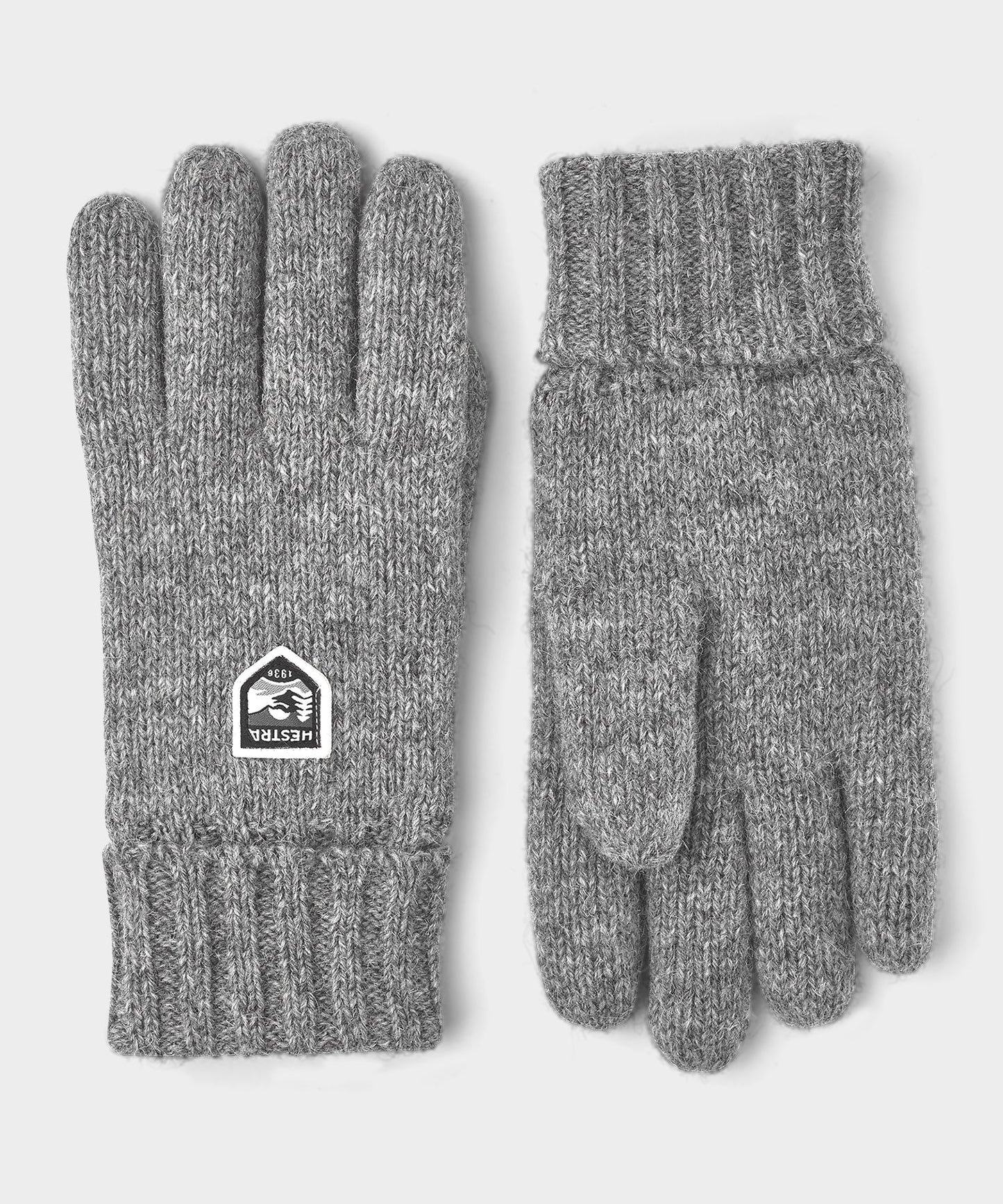 Todd Snyder Hestra Wool Glove in Charcoal Charcoal