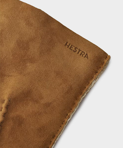 Todd Snyder Hestra Bernard Shearling Glove in Cork Cork