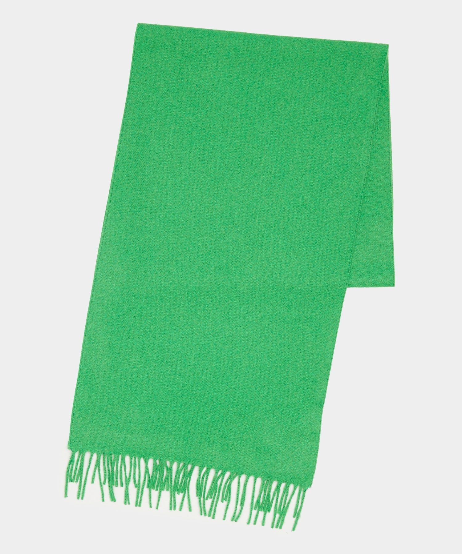 Todd Snyder Todd Snyder x Joshua Ellis Cashmere Scarf In Lime Green Lime