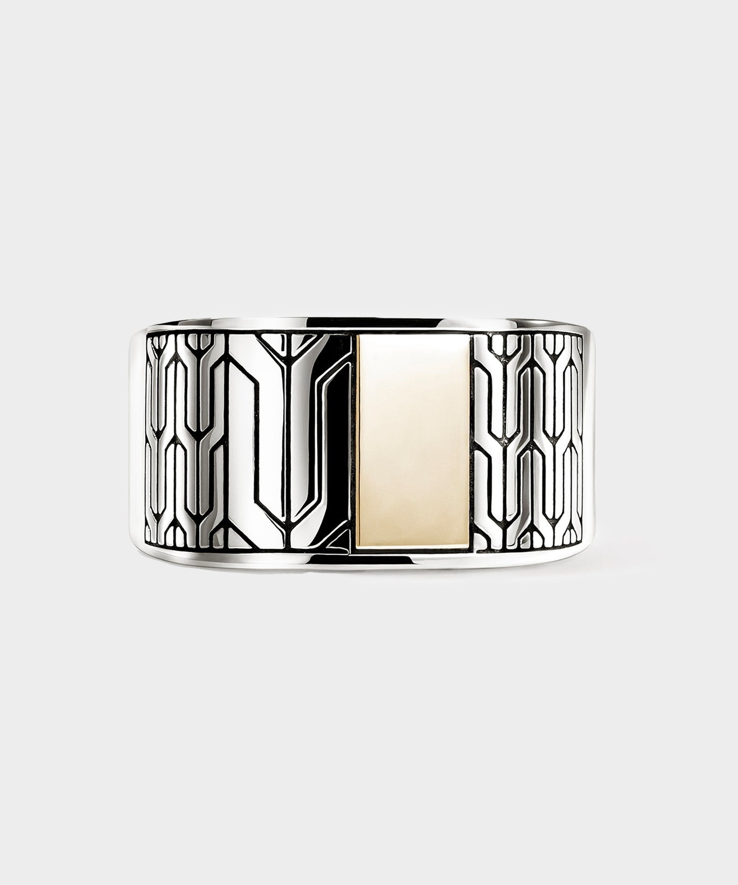 Todd Snyder John Hardy 14K Gold Icon 50 Signet Ring Gold
