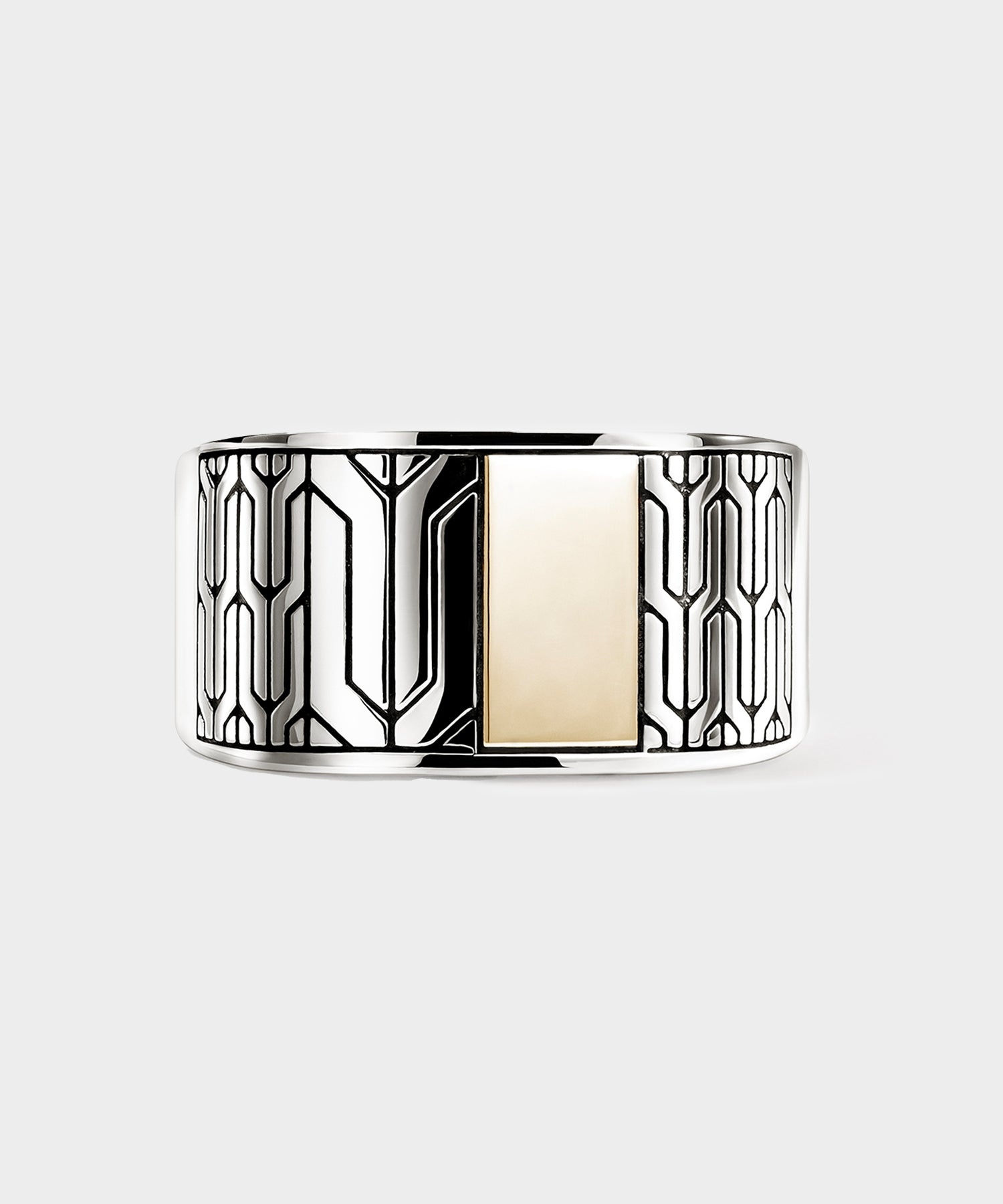 Todd Snyder John Hardy 14K Gold Icon 50 Signet Ring Gold