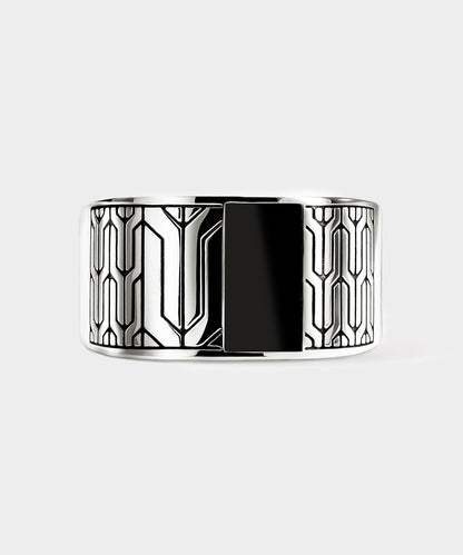 Todd Snyder John Hardy Sterling Silver Icon 50 Signet Ring Silver