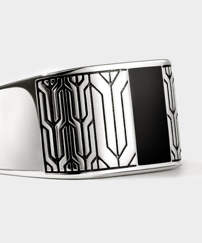 Todd Snyder John Hardy Sterling Silver Icon 50 Signet Ring Silver