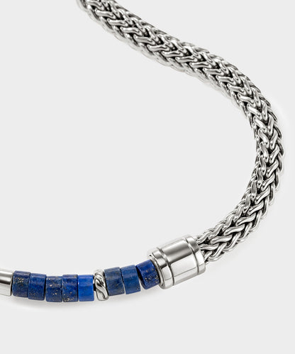Todd Snyder John Hardy Sterling Silver Lapis Hardstone Bracelet Silver