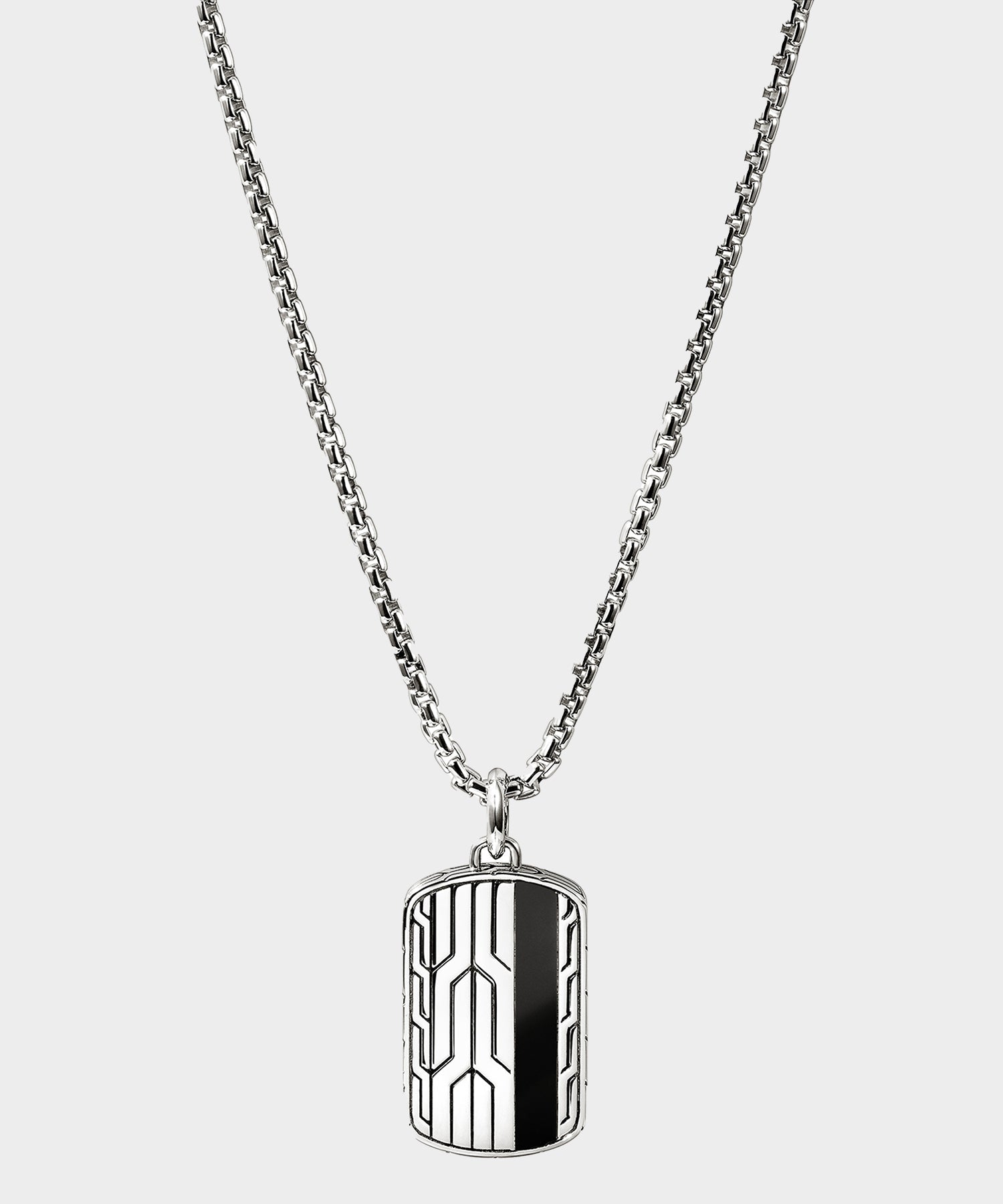 Todd Snyder John Hardy Sterling Silver Icon 50 Pendant Necklace Silver