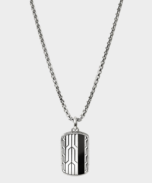 Todd Snyder John Hardy Sterling Silver Icon 50 Pendant Necklace Silver