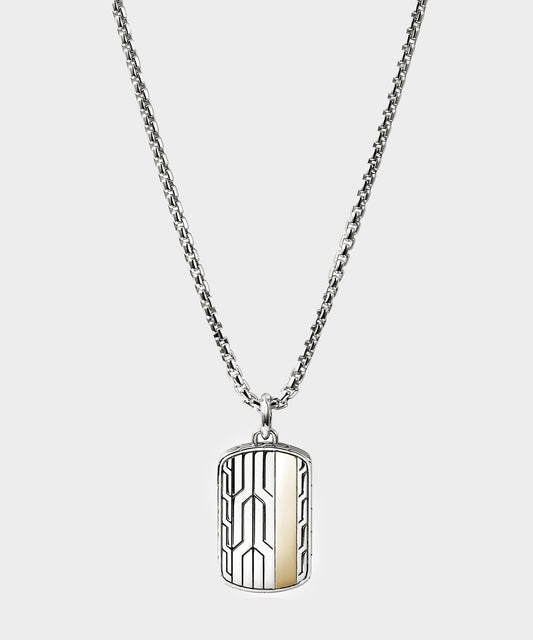 Todd Snyder John Hardy 14K Gold Icon 50 Pendant Necklace Gold