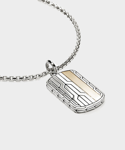 Todd Snyder John Hardy 14K Gold Icon 50 Pendant Necklace Gold