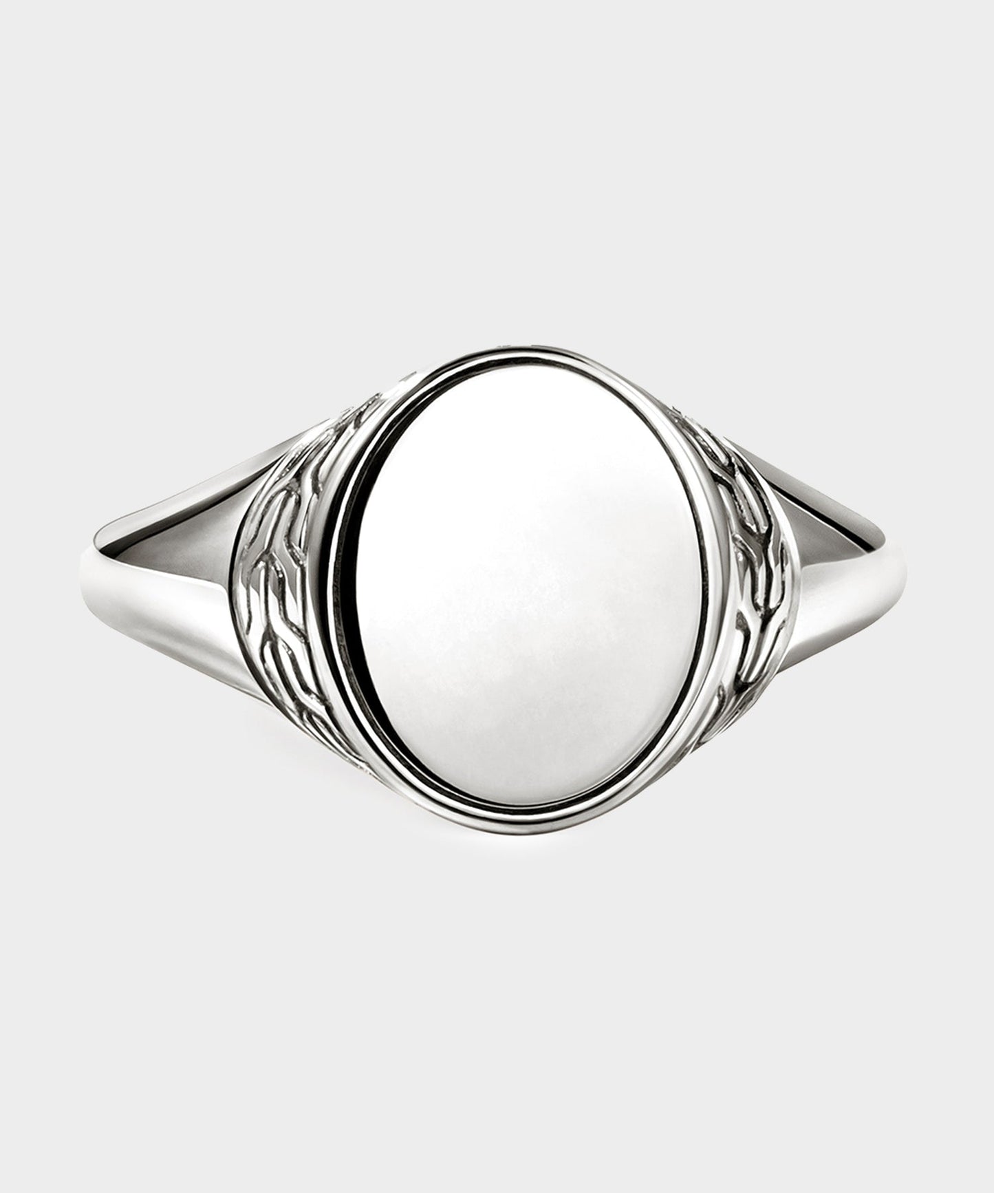 Todd Snyder John Hardy Sterling Silver Icon 50 Ring Silver