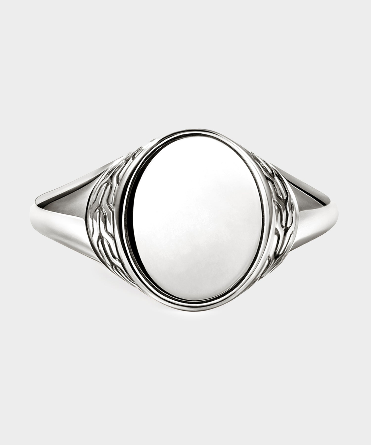 Todd Snyder John Hardy Sterling Silver Icon 50 Ring Silver