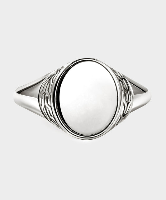 Todd Snyder John Hardy Sterling Silver Icon 50 Ring Silver