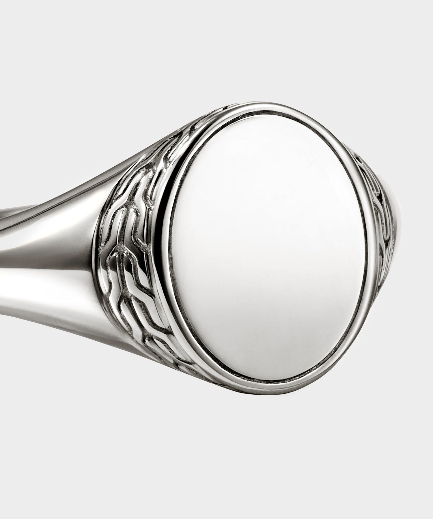Todd Snyder John Hardy Sterling Silver Icon 50 Ring Silver