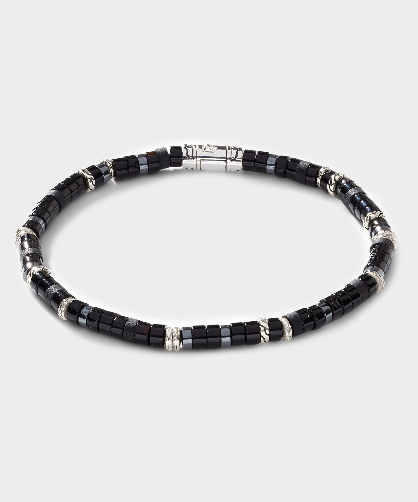 Todd Snyder John Hardy Sterling Silver Heishi Bracelet Silver